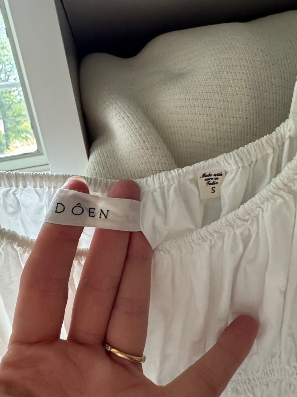 Doen Clover Dress in Salt (Current Season) - Picture 4 of 6